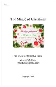 The Magic of Christmas SATB choral sheet music cover Thumbnail